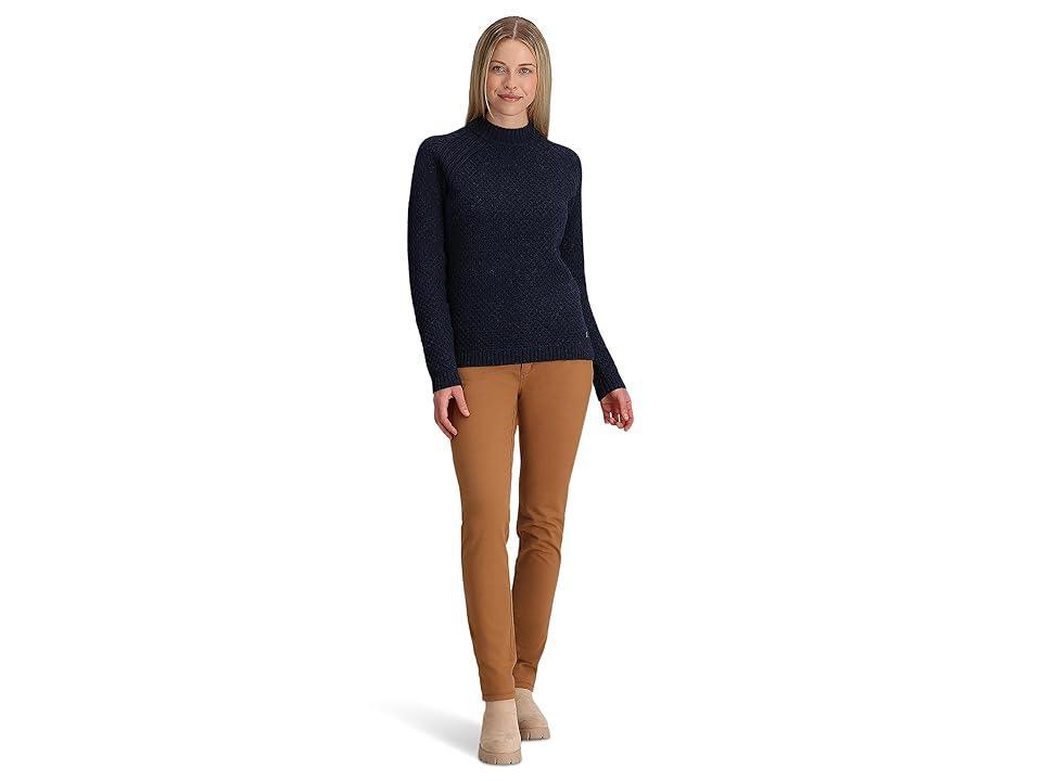 Royal Robbins Westlands Mock Neck (Deep ) Women's Clothing Product Image