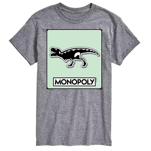 Mens Monopoly Trex Game Token Graphic Tee Product Image