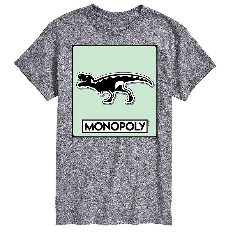 Big & Tall Monopoly T-Rex Game Token Graphic Tee, Mens Product Image