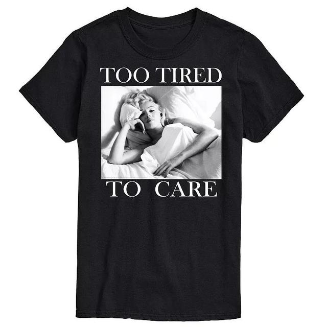 Mens Marilyn Monroe Too Tired Tee Product Image