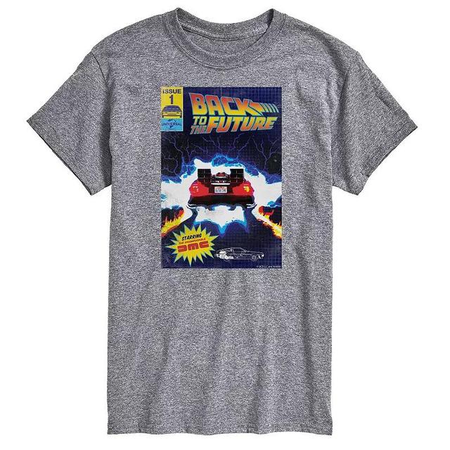 Big & Tall Back to the Future Retro Comic Graphic Tee, Mens Product Image