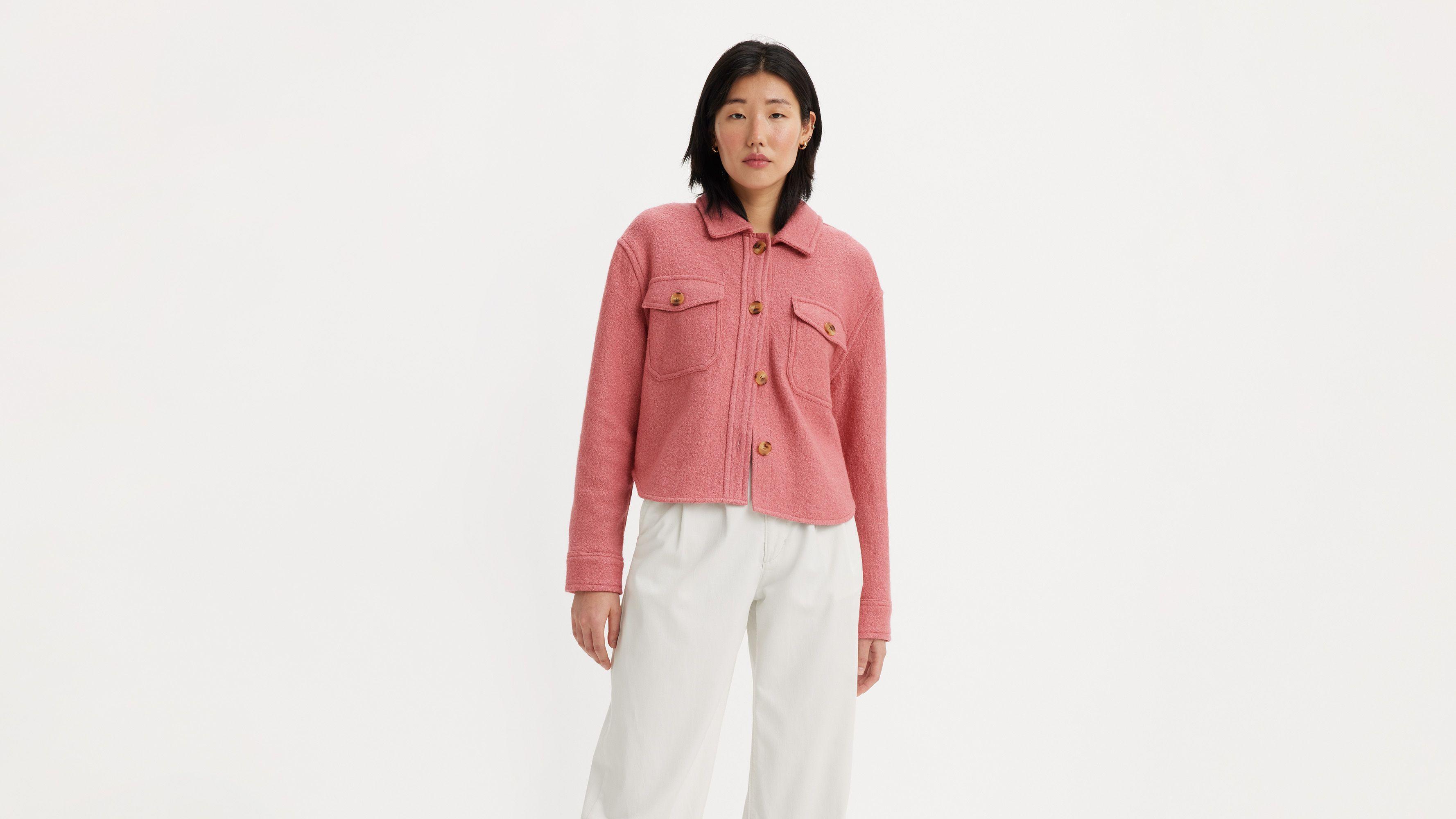 Levis Cropped Shacket - Womens Product Image