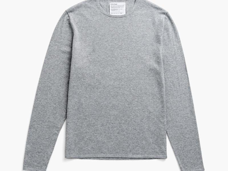 Mercury Grey Heather Men’s Atlas Air Crewneck Sweater Product Image