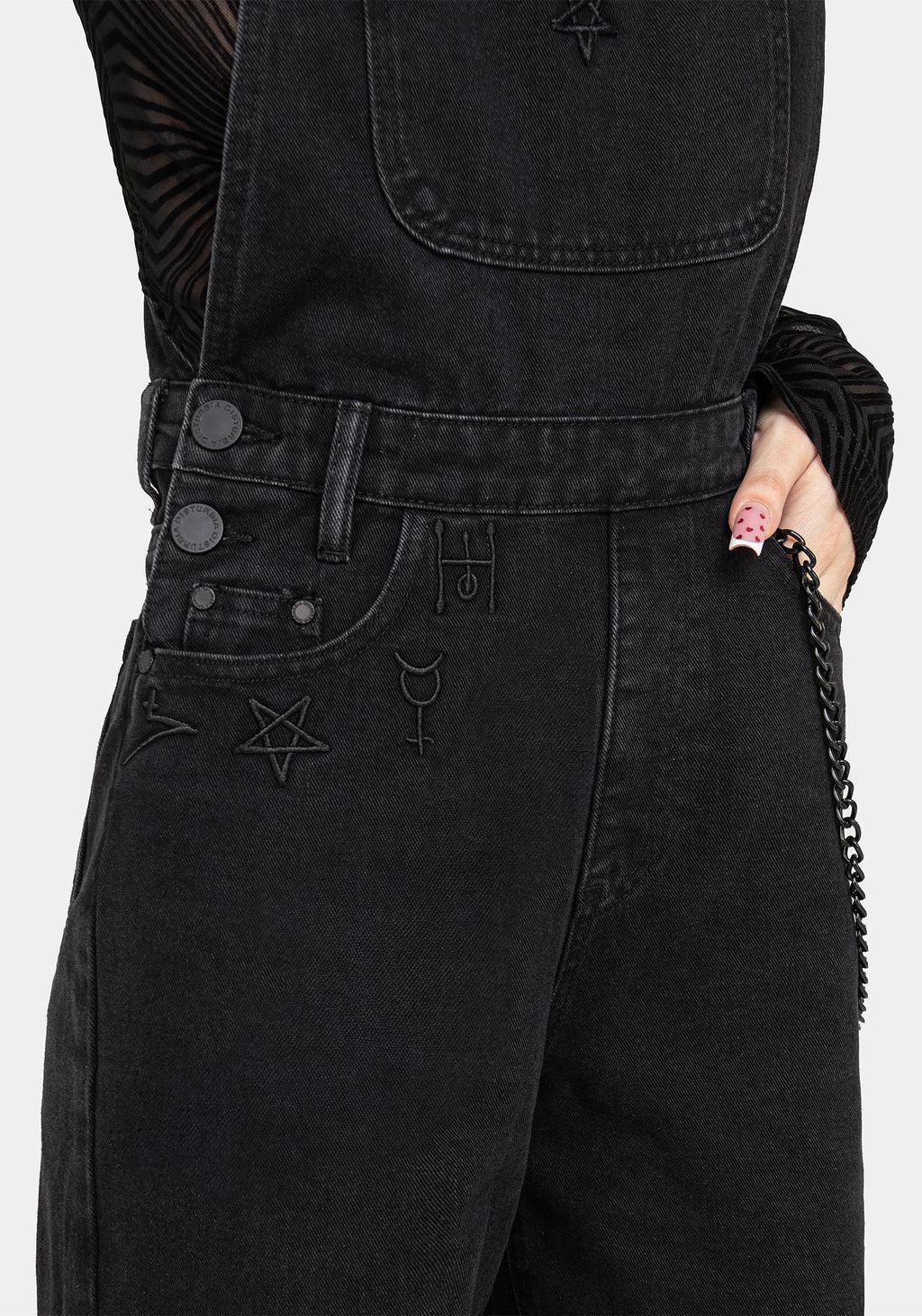 Alchemy Denim Mom Dungarees Product Image