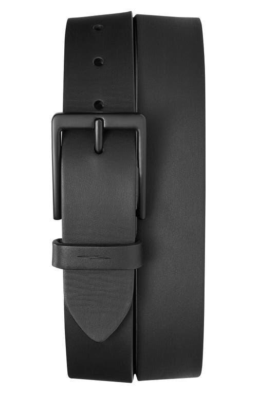 Shinola Lightning Bolt Keeper Leather Belt Product Image