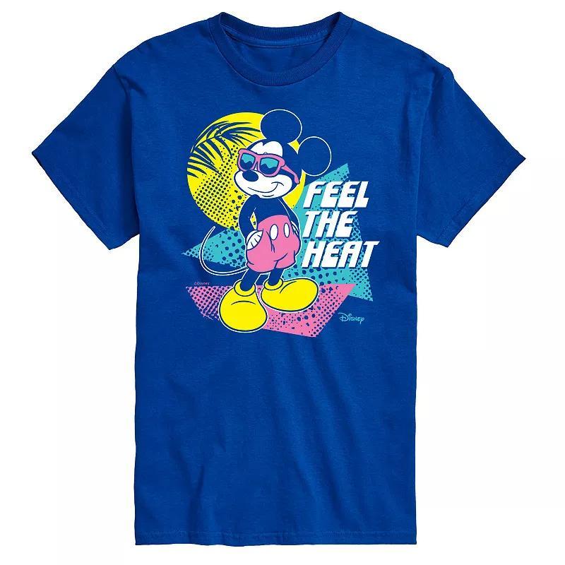 Disneys Mickey Mouse Mens Feel The Heat Graphic Tee Product Image