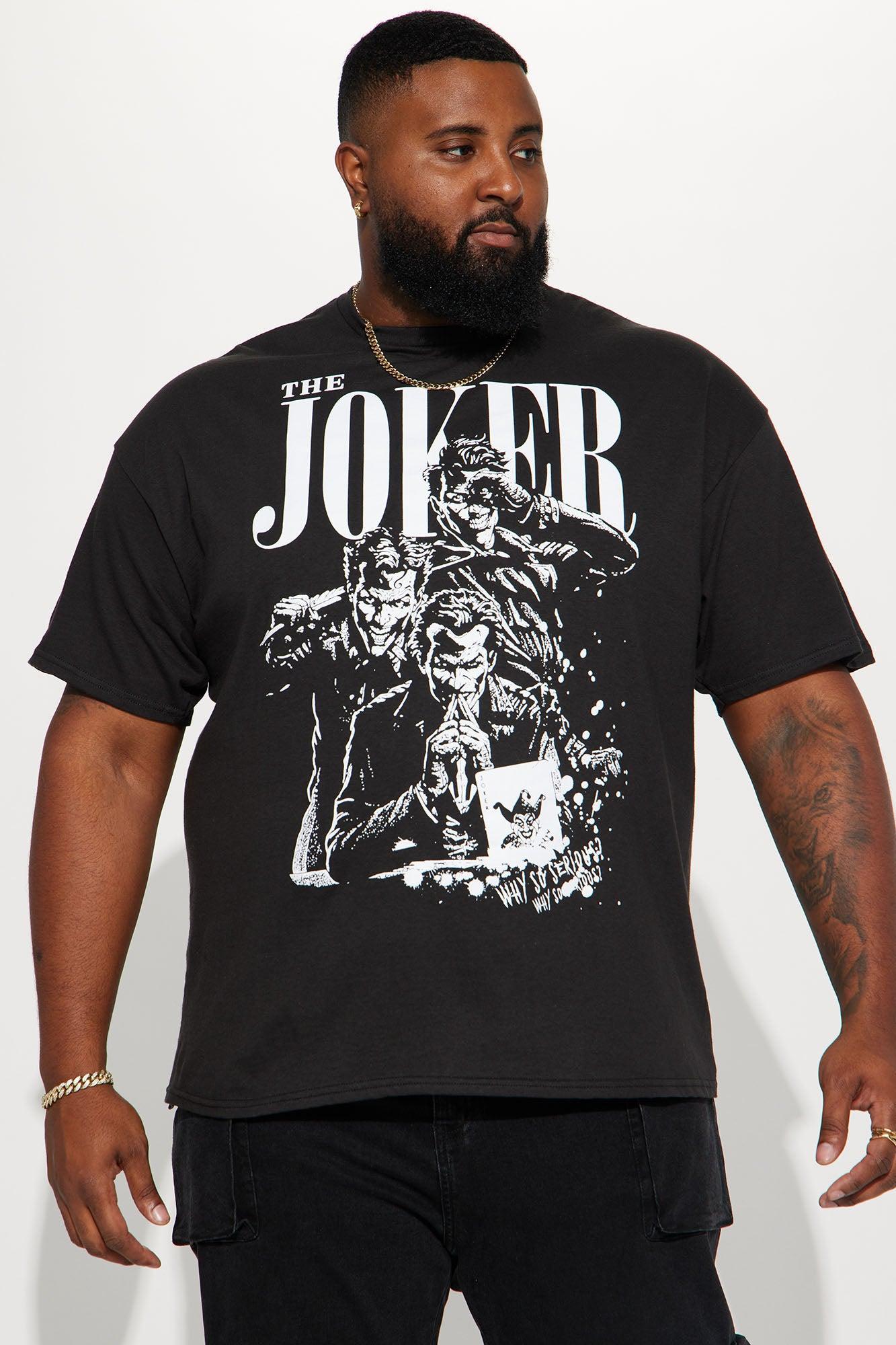 The Joker Why So Serious Short Sleeve Tee - Black Product Image