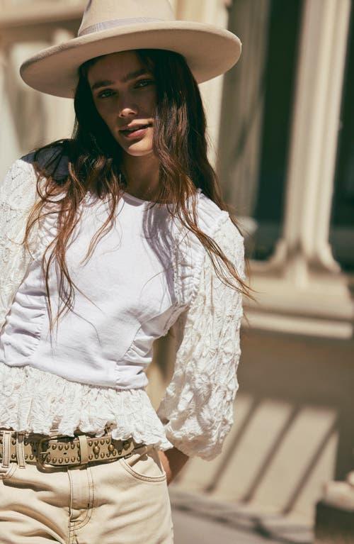 FREE PEOPLE Oliva Top In White Product Image