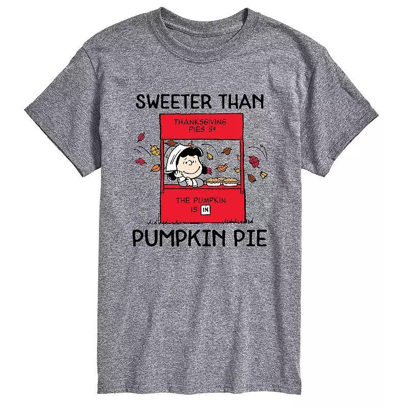 Big & Tall Peanuts Pumpkin Pie Tee, Mens Product Image