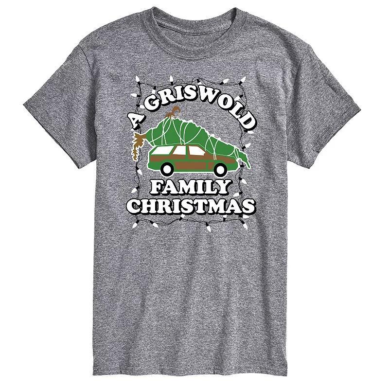 Big & Tall National Lampoons Christmas Vacation Griswold Van Graphic Tee, Mens Product Image