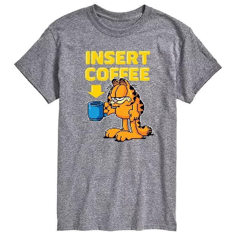 Mens Garfield Coffee Graphic Tee Product Image