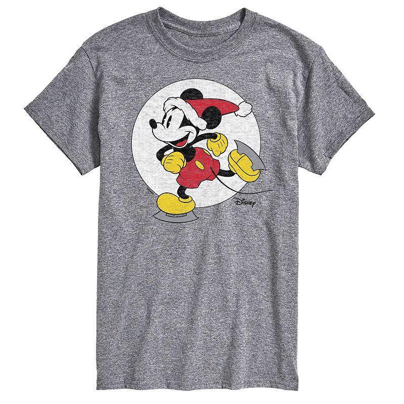 Disneys Mickey Mouse Mens Mouse Skating Graphic Tee Product Image