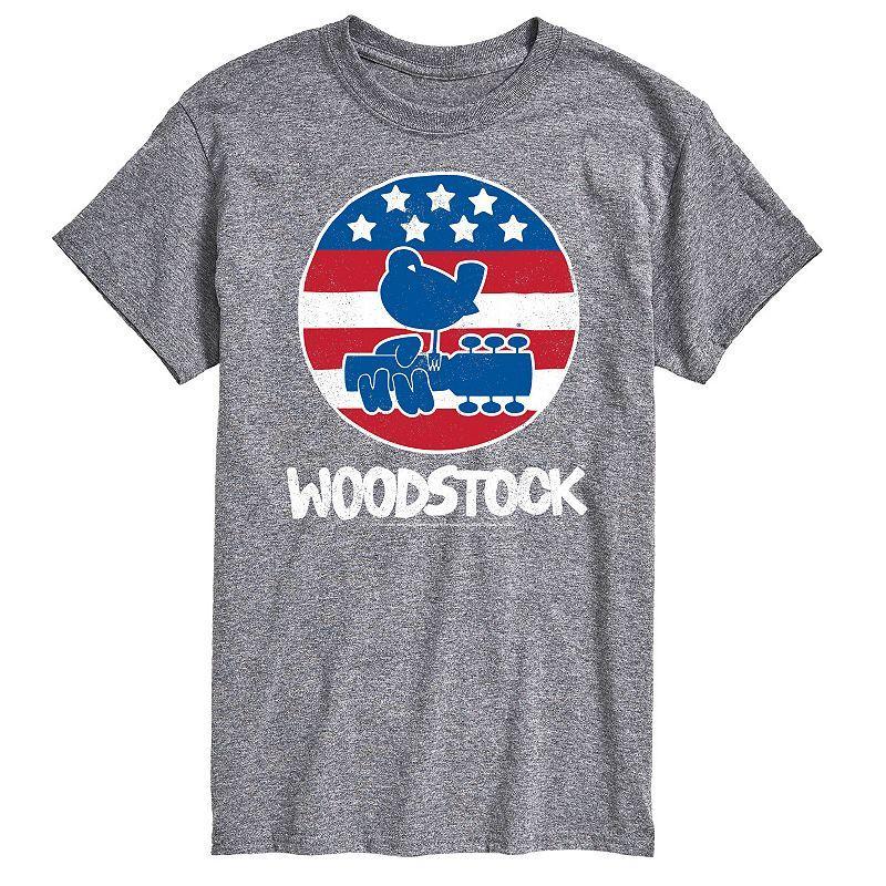 Mens Woodstock Americana Graphic Tee Product Image