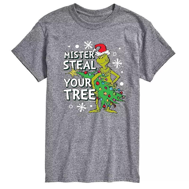 Mens Dr. Seuss Grinch Mister Steal Your Tree Tee Product Image