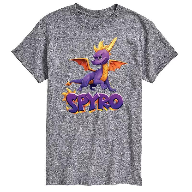 Mens Spyro Pose and Logo Tee Product Image