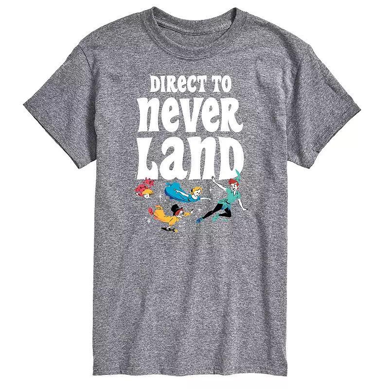 Disneys Peter Pan Mens Never Land Graphic Tee Product Image