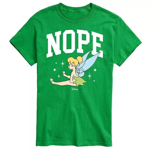 Disneys Tinker Bell Big & Tall Nope Graphic Tee, Mens Product Image