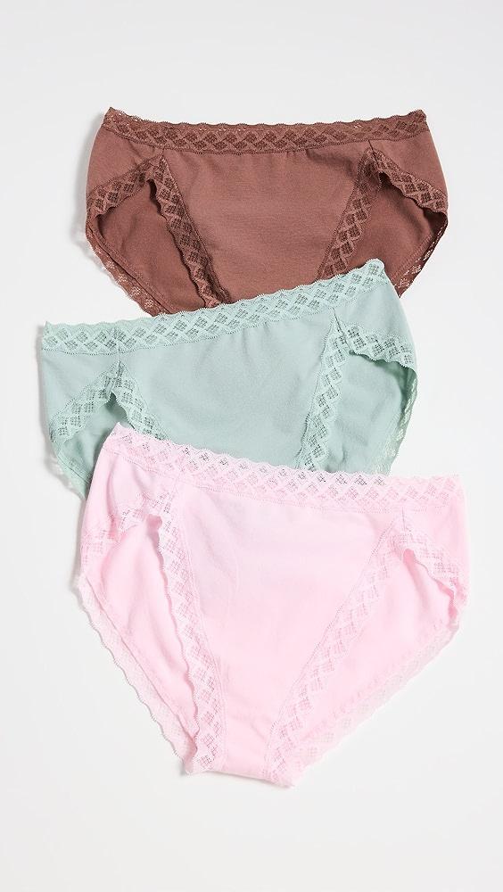 Natori Natori Bliss French Cut Panties 3 Pack | Shopbop Product Image