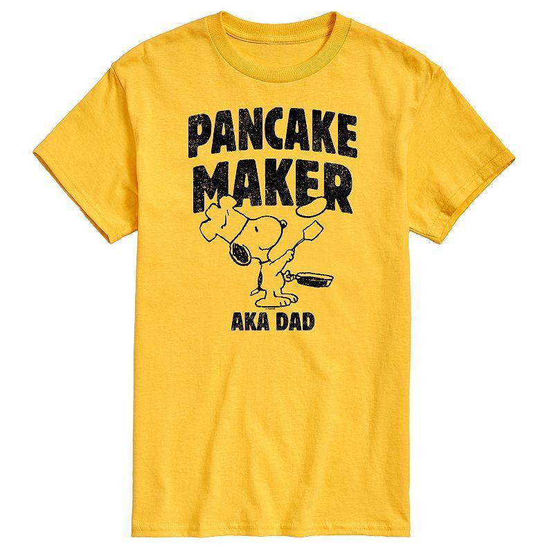 Mens Peanuts Pancake Maker Graphic Tee Product Image