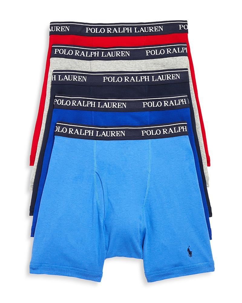 Polo Ralph Lauren 5-Pack Boxer Brief 1) Men's Underwear Product Image