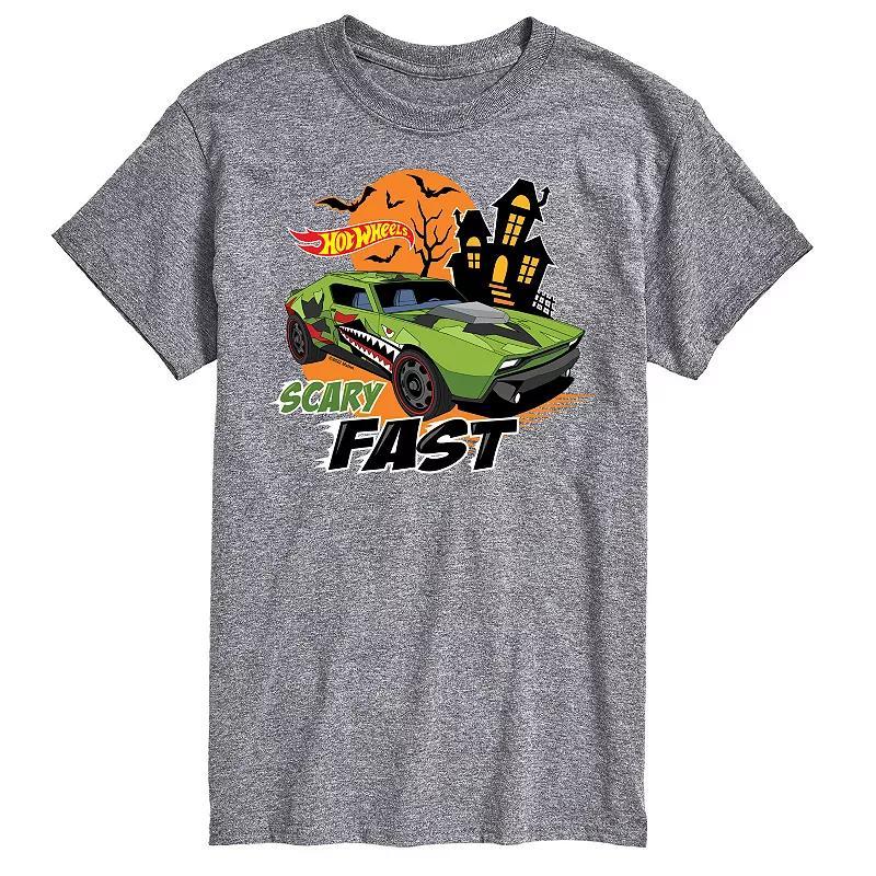 Big & Tall Hot Wheels Scary Fast Tee, Mens Product Image