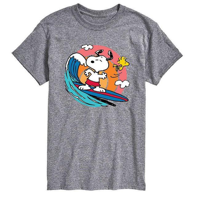 Mens Peanuts Snoopy Surf Tee Product Image