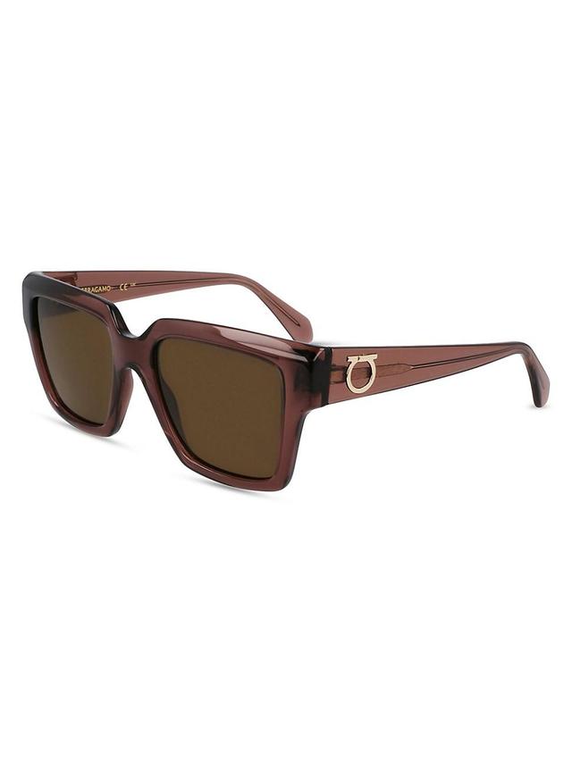 Womens Gancini 54MM Rectangular Sunglasses Product Image