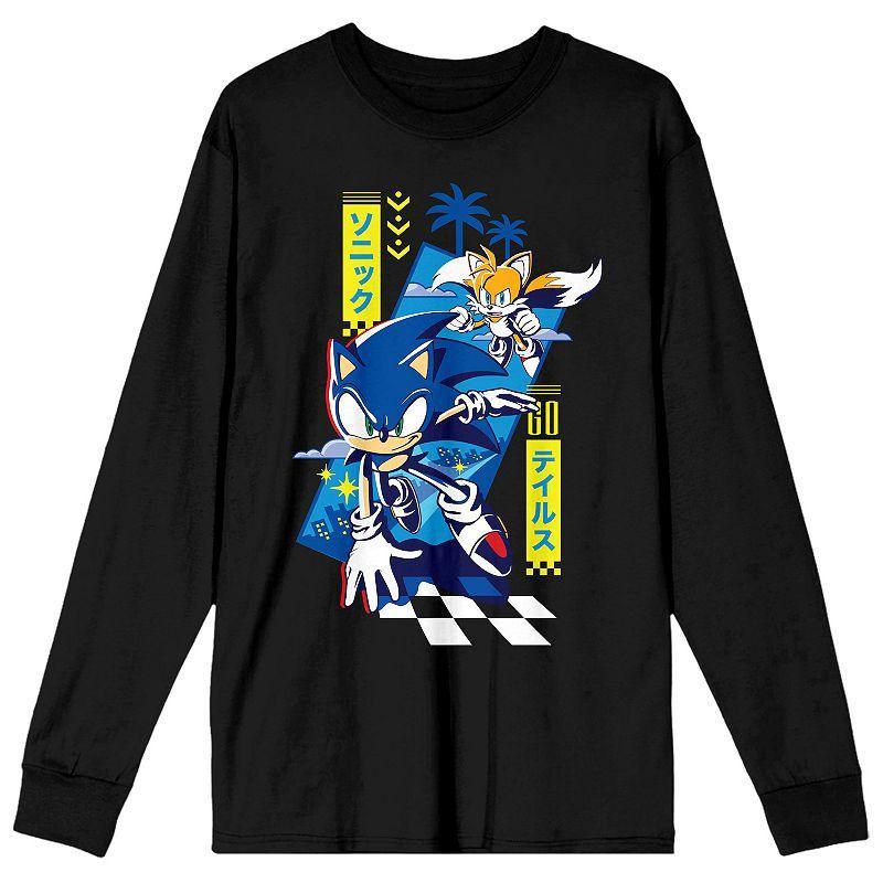 Mens Sonic The Hedgehog & Tails Tee Product Image