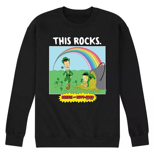 Mens Beavis And Butthead St Patricks Day Sweatshirt Product Image