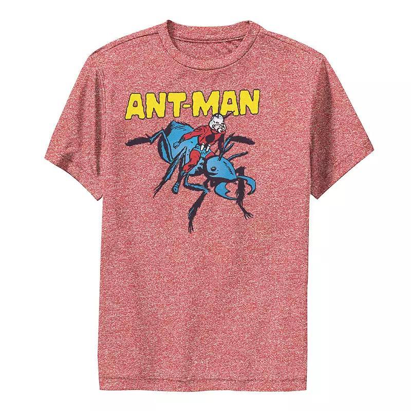 Boys 8-20 Marvel Avengers Ant-Man Ant Portrait Performance Graphic Tee, Boys Red Grey Product Image