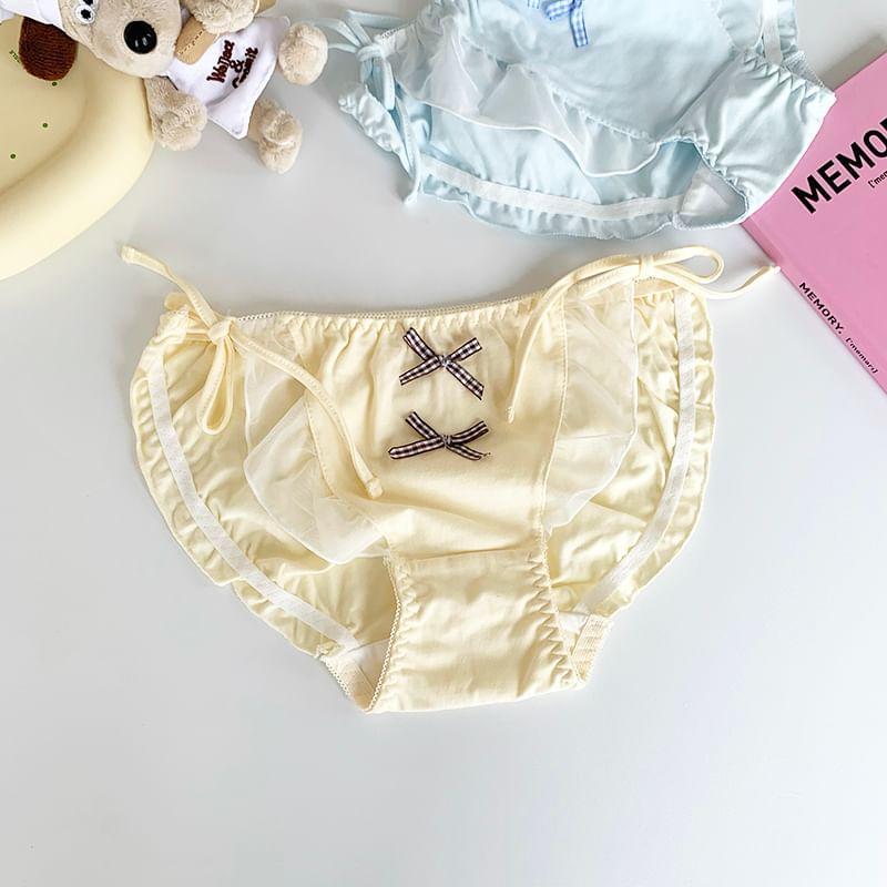 Ribbon Accent Panty Product Image