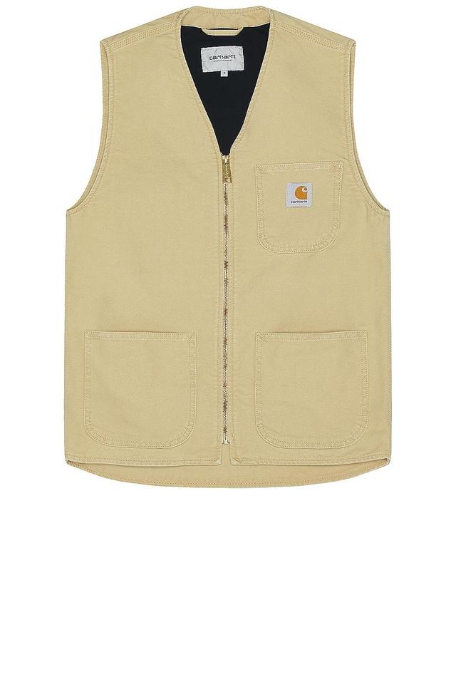 Carhartt WIP Arbor Vest Tan. (also in L, XL/1X). Product Image