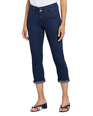 NYDJ Chloe Hollywood Frayed Capri Jeans Product Image