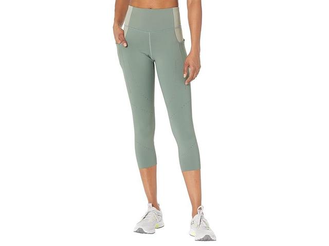 Brooks Method 3/4 Tights (Dark Pebble/Pebble) Women's Casual Pants Product Image