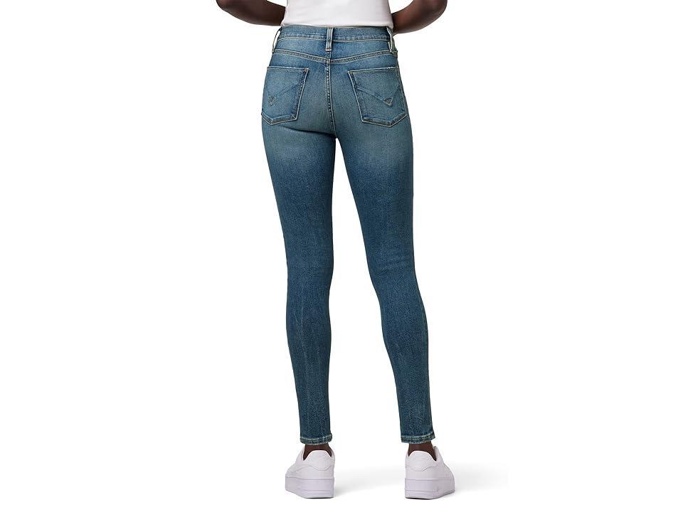 Hudson Jeans Barbara High Rise Super Skinny Ankle in Blue. Size 25. Product Image