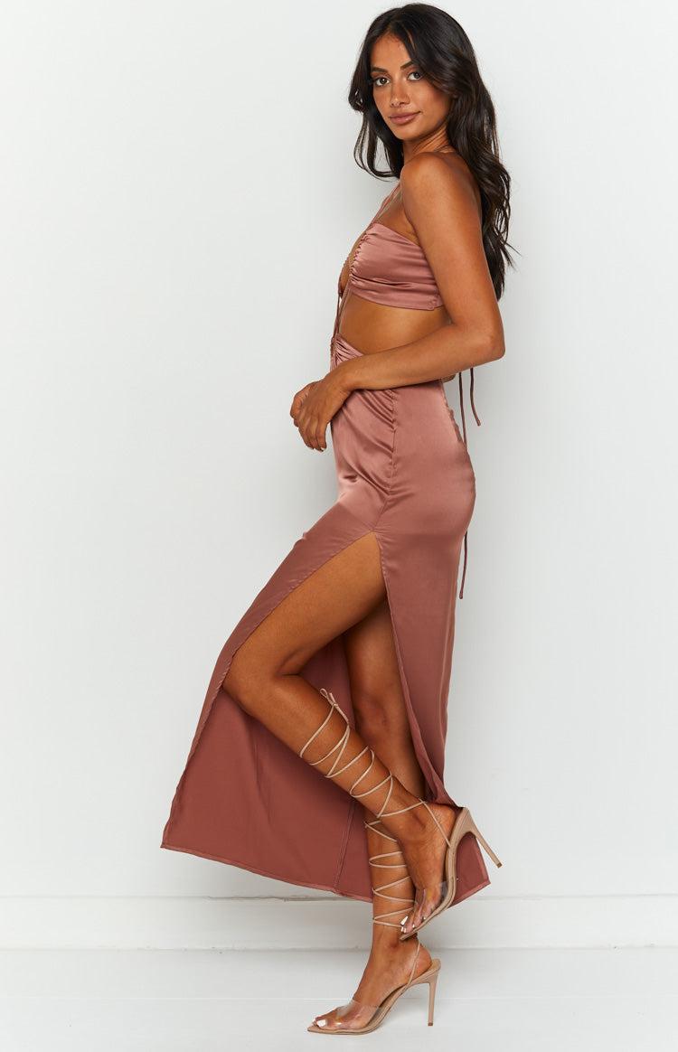 Taylor Copper Maxi Dress Product Image