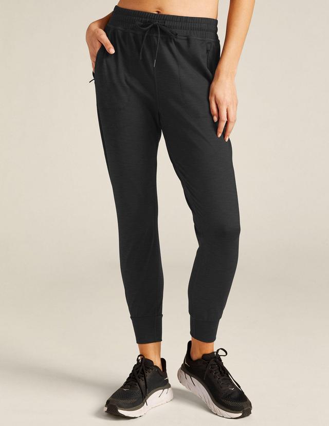 Heather Rib Street Jogger Product Image