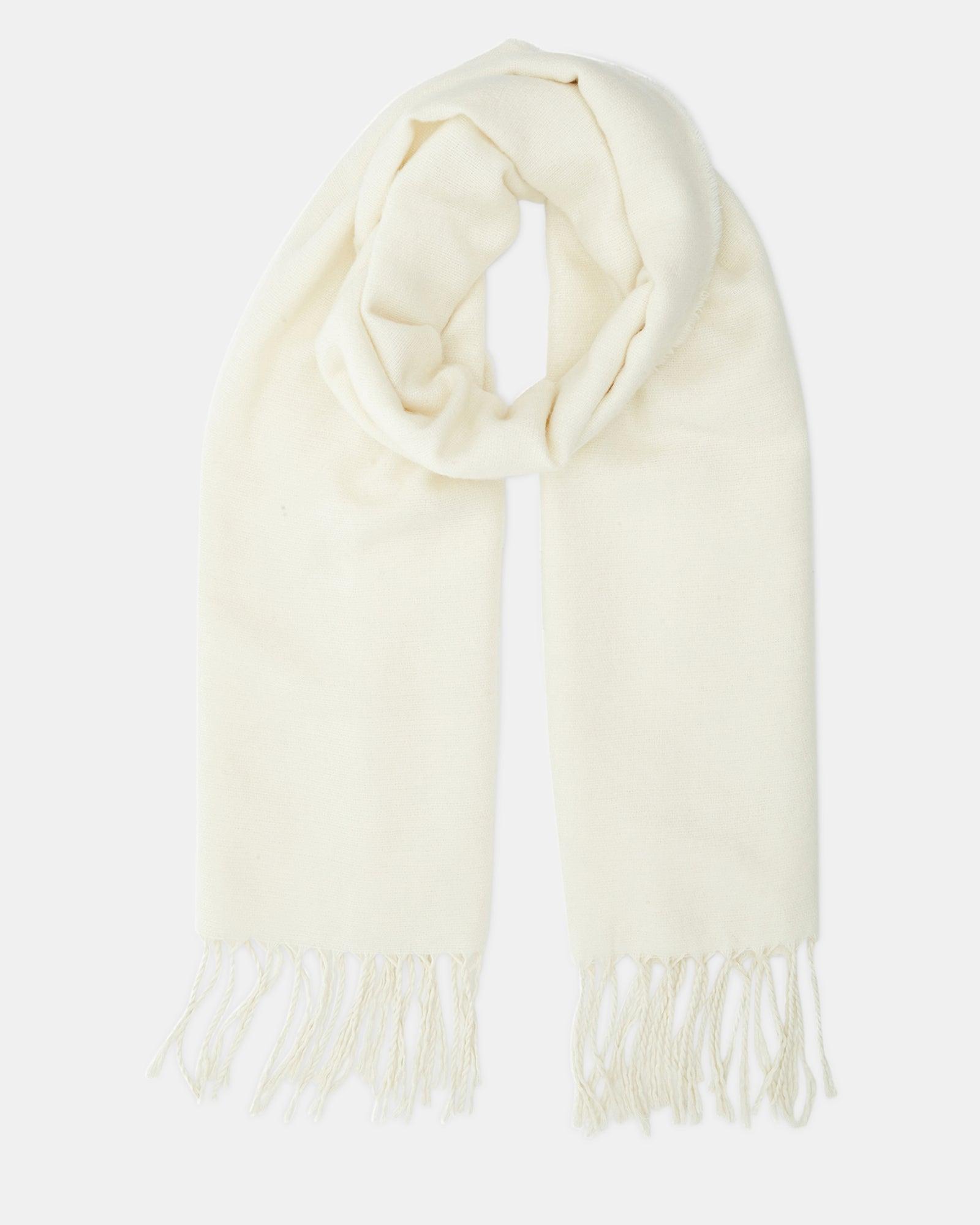 SOLID SCARF IVORY Female Product Image