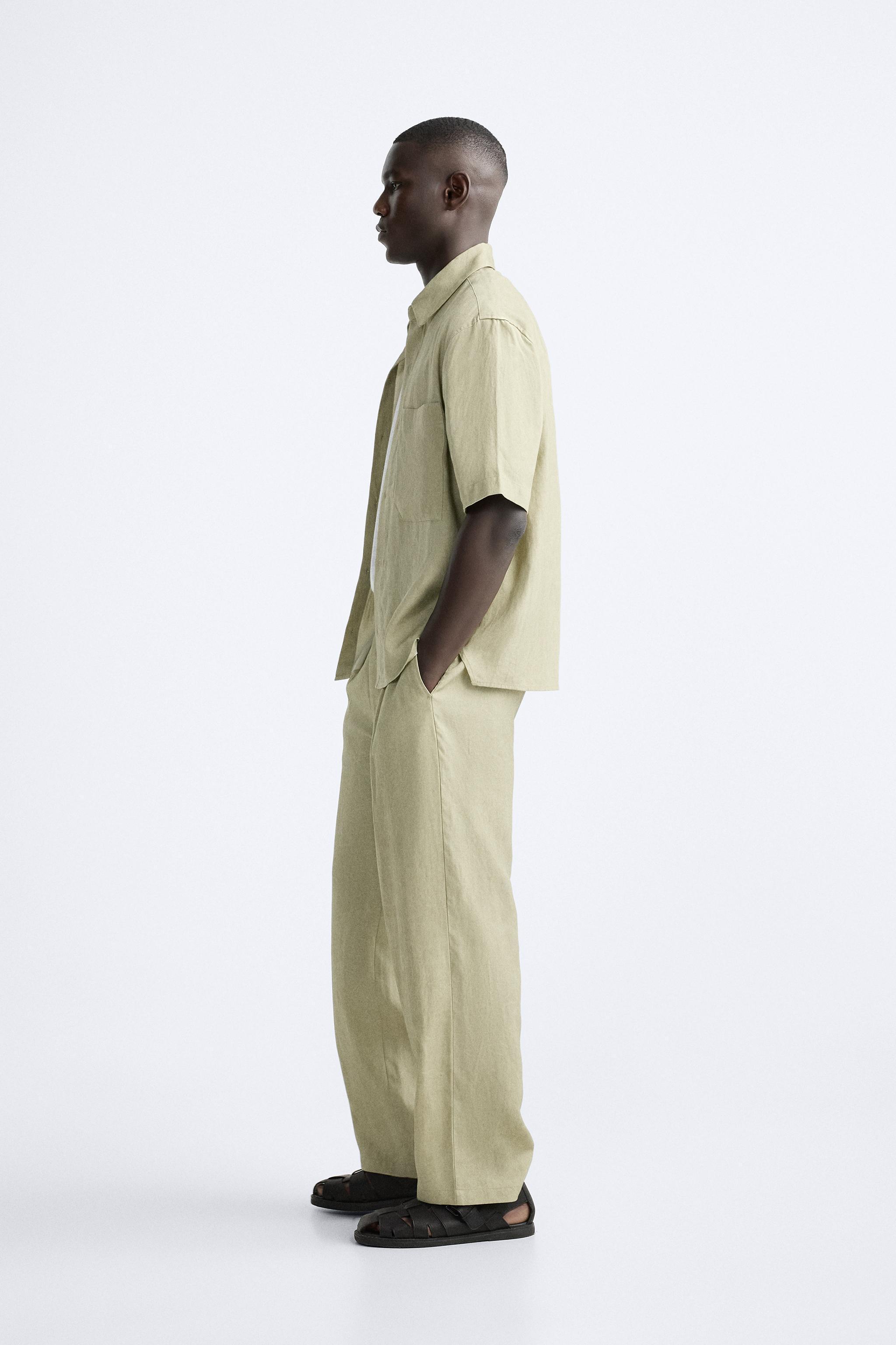 LYOCELL - LINEN WASHED SHIRT Product Image