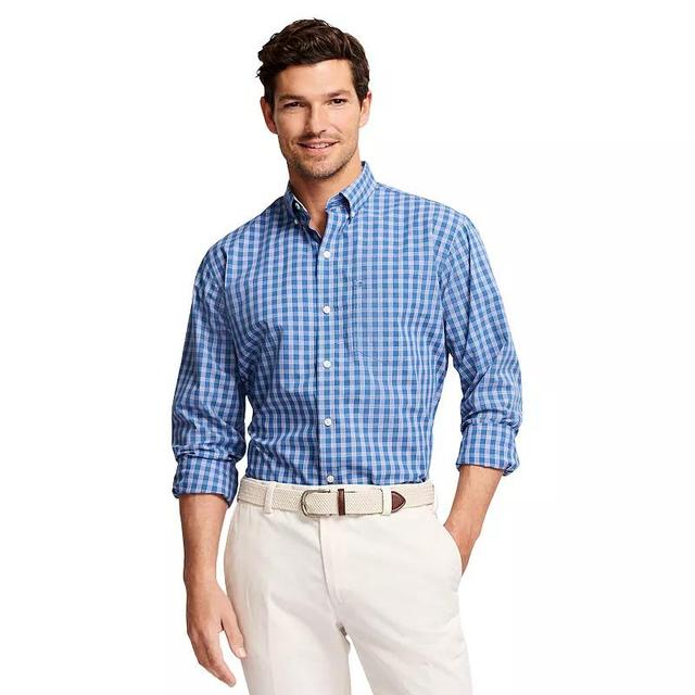 Mens IZOD Classic Plaid Button-Down Shirt Product Image