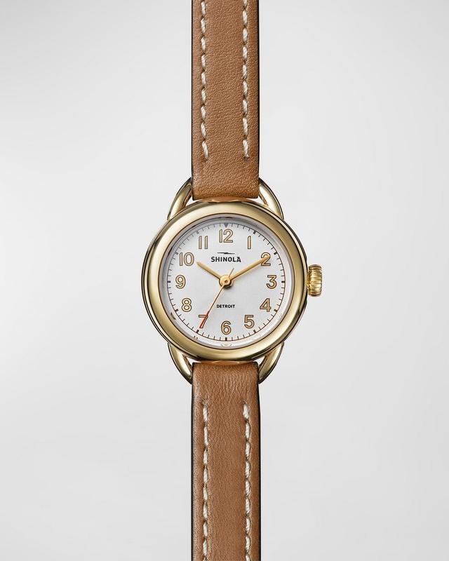 Runabout Leather Double-Wrap Watch, 25mm Product Image