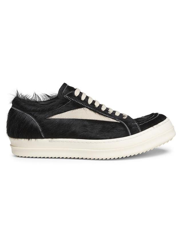 Mens Vintage Hair-on-Hide Sneakers Product Image