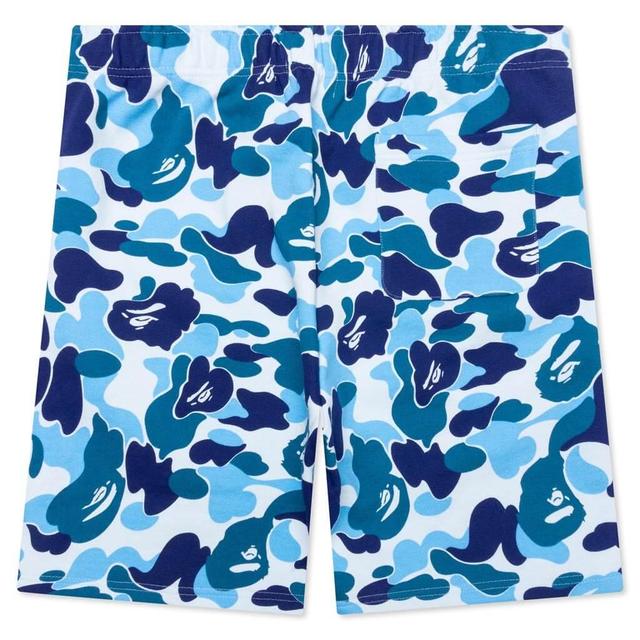 ABC Camo Shark Sweat Shorts - Blue Male Product Image