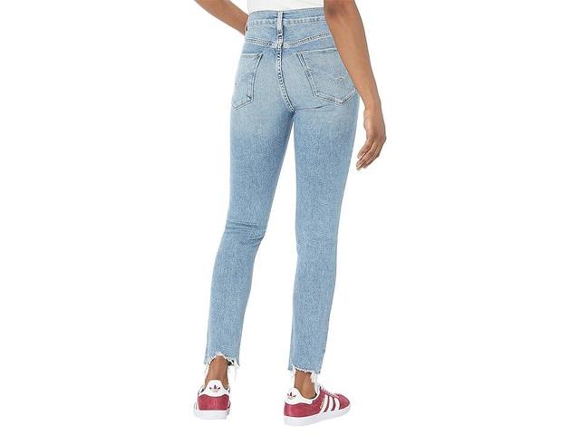 Hudson Jeans Barbara High-Rise Super Skinny Ankle in Peace of Me (Peace of Me) Women's Clothing Product Image