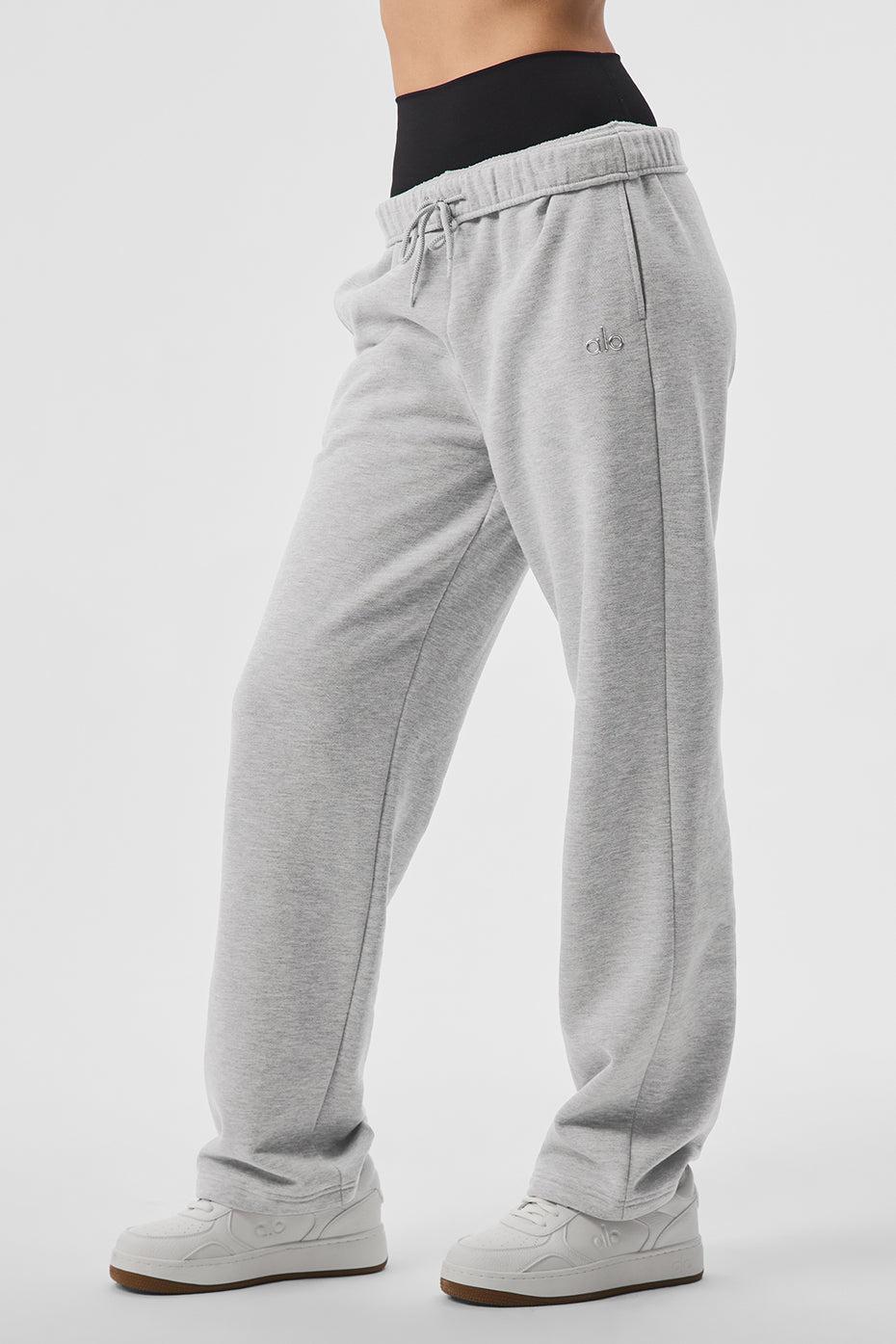 Accolade Straight Leg Sweatpant - Athletic Heather Grey Female Product Image