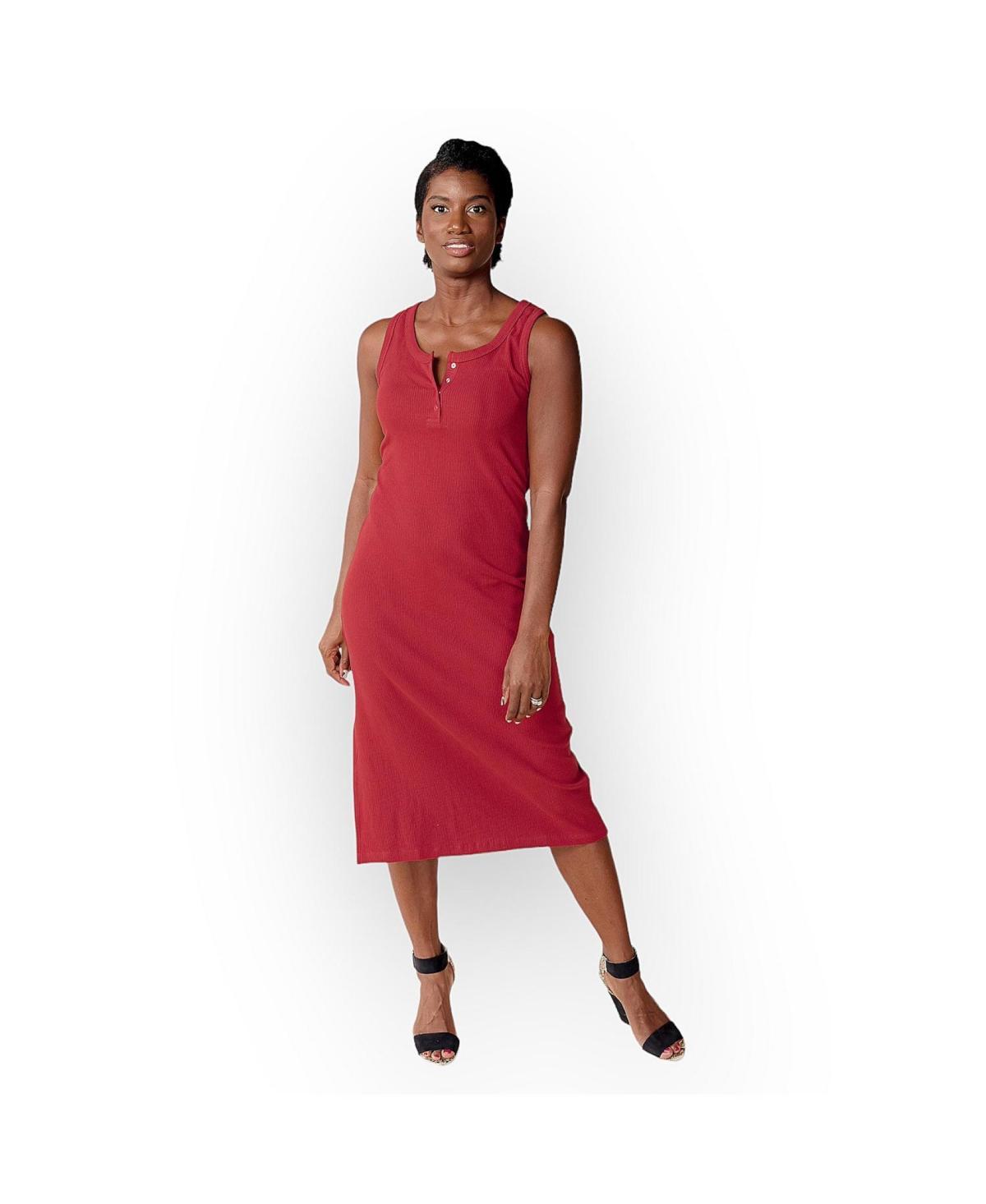 Of an Origin Womens Organic Cotton to Nursing Tank Dress Product Image