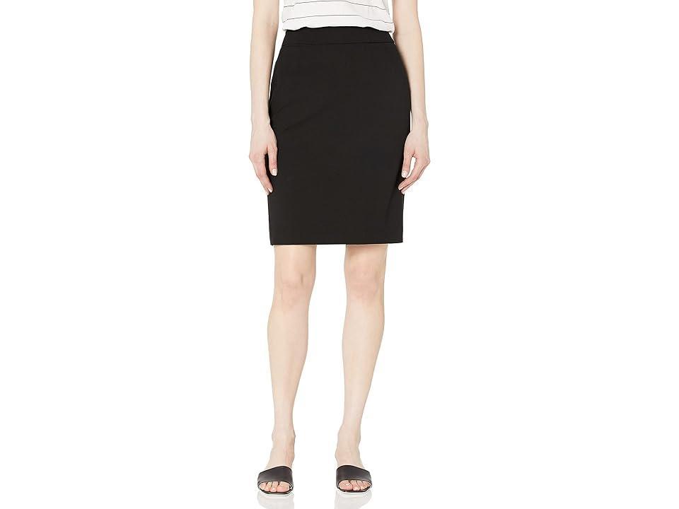 Calvin Klein Plus Size High Rise Luxe Stretch Pencil Skirt Product Image