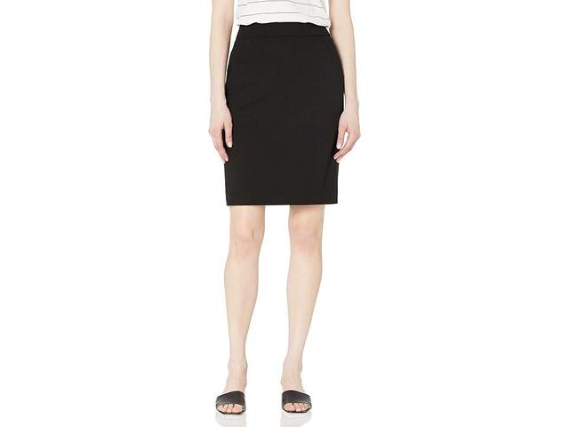 Calvin Klein Plus Size High Rise Luxe Stretch Pencil Skirt Product Image