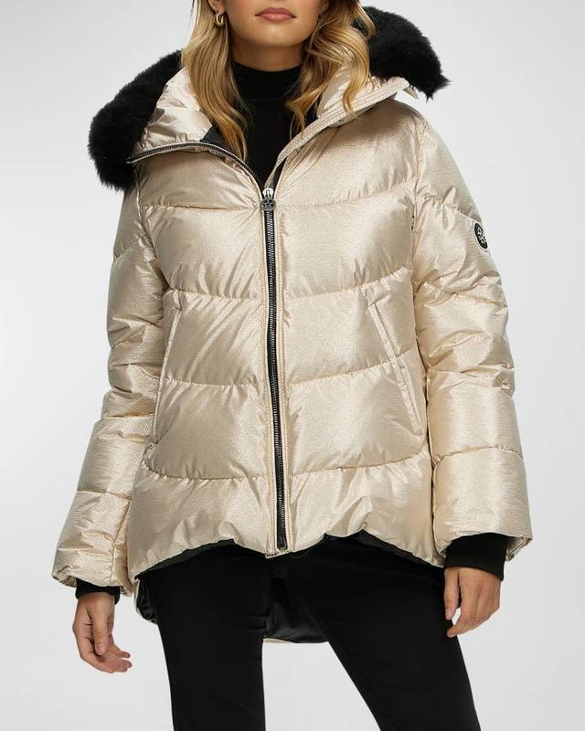 Apres-Ski Jacket With Detachable Toscana Lamb Shearling Hood Trim Product Image