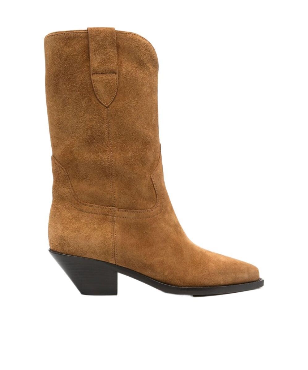 ISABEL MARANT 50mm Dahope Cowboy Boots In Brown Product Image